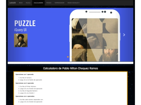 calculadora screenshot