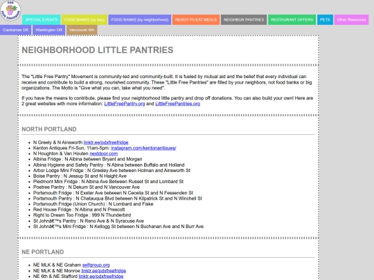 pantries screenshot