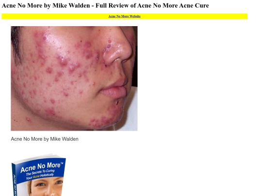 acne-nomore-review-mike-walden screenshot