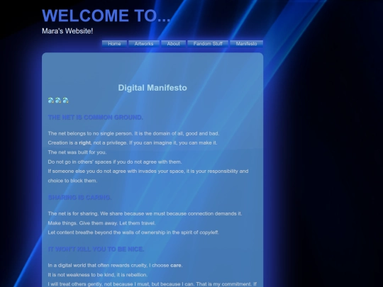 manifesto screenshot