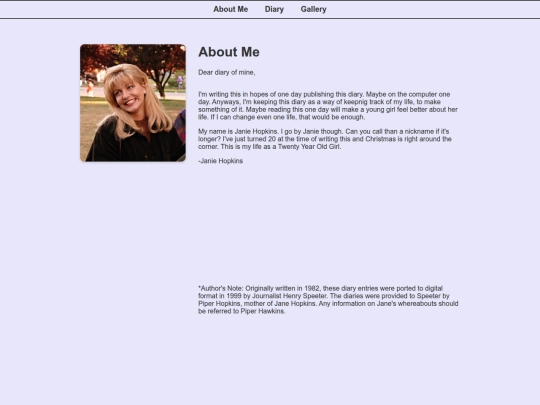 Incident Report Coverup/AboutMe2 screenshot