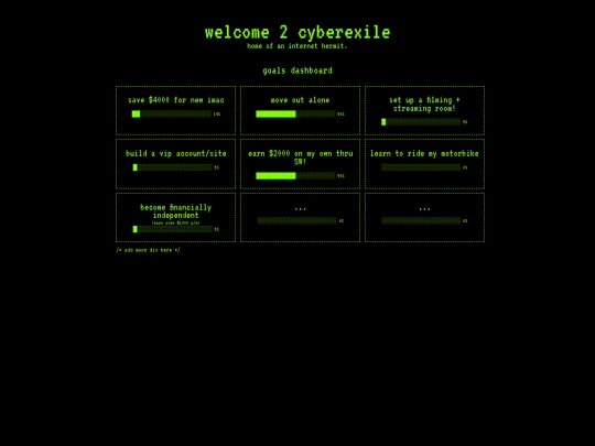 dashboard screenshot