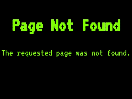 not_found screenshot