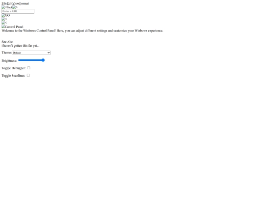 xp/settings/display screenshot