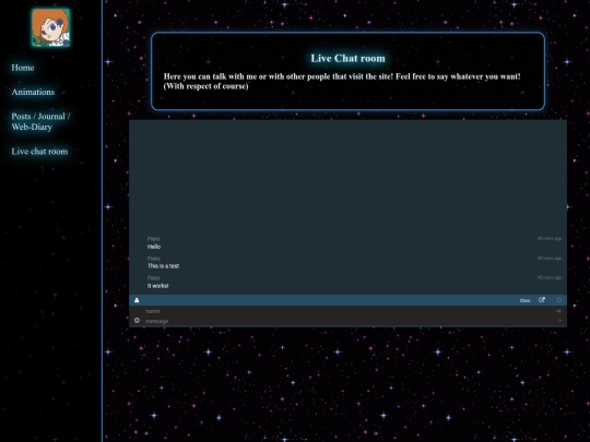 livechat screenshot