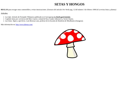Setas screenshot
