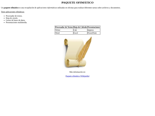 ofimatica screenshot