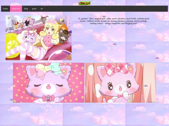 aboutme screenshot