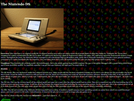 DS screenshot