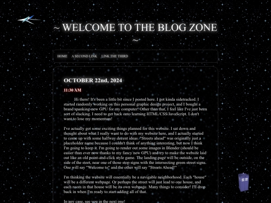 theblog screenshot