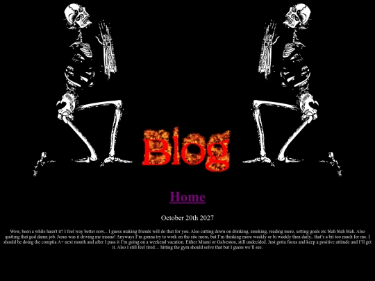 blog screenshot