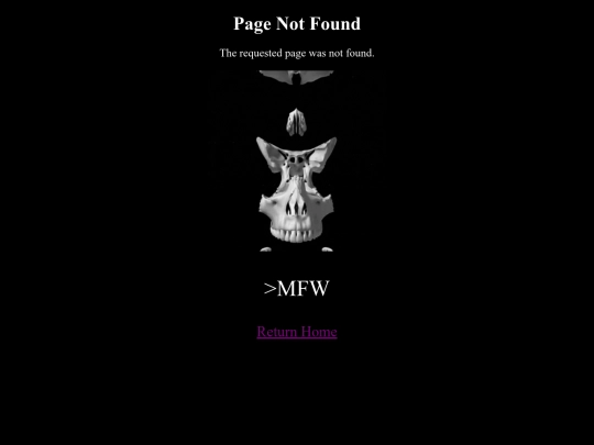 notfound screenshot