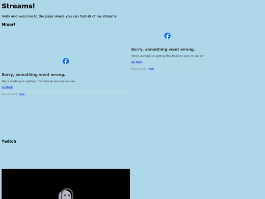 streams screenshot