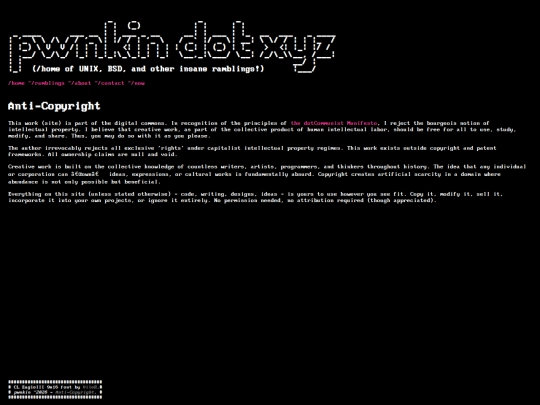 anti-copyright screenshot