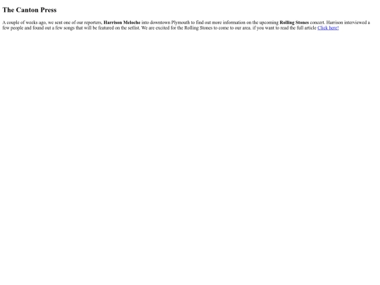 Newshomepage screenshot