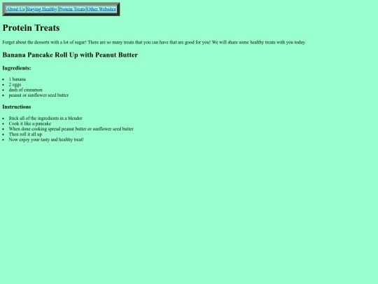protein-treats screenshot