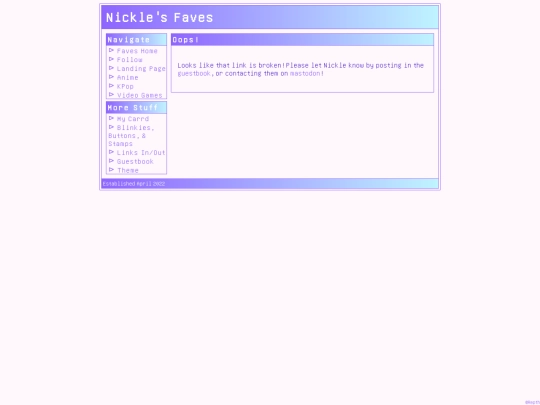 faves/not_found screenshot