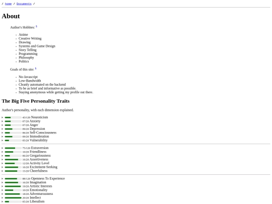 Documents/about screenshot