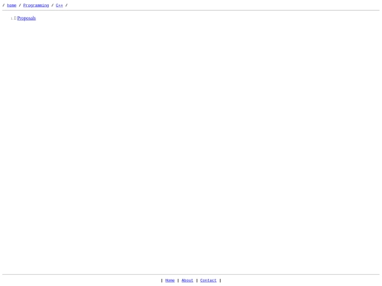 Programming/C++ screenshot
