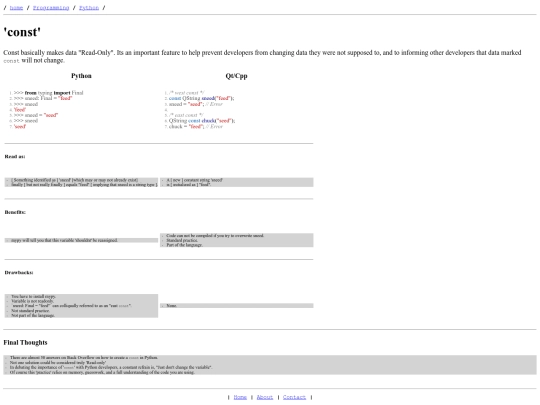 Programming/Python/'const' screenshot