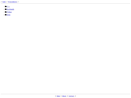 Programming screenshot