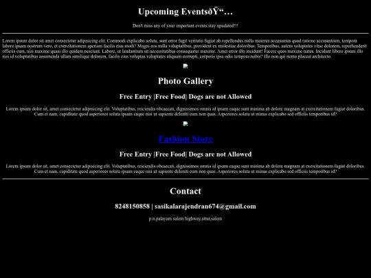 event/EVENT WEBSITE screenshot