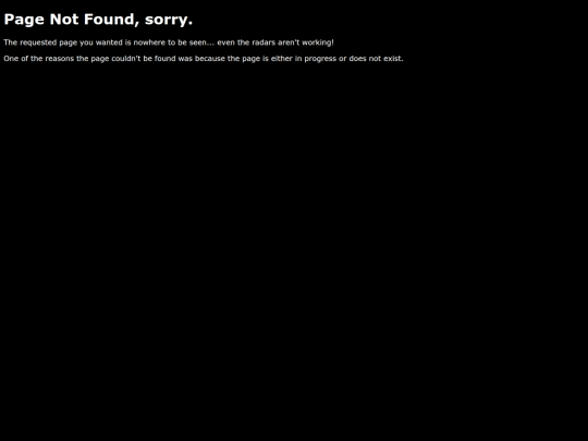 notfound screenshot