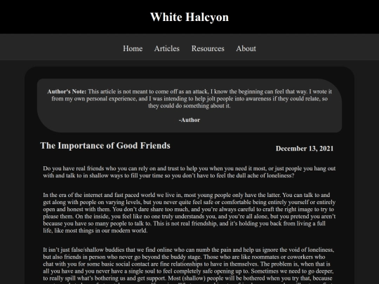 articles/Good_Friends screenshot