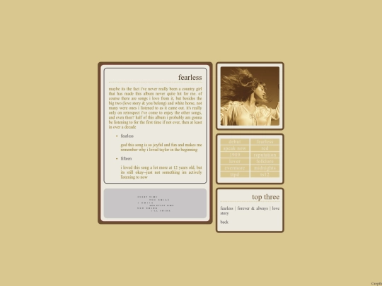 Shrine/taylor/fearless screenshot