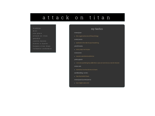 fics/attackontitan screenshot