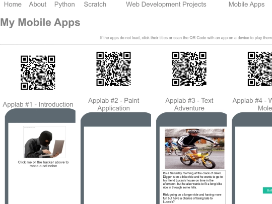 mobileDEV screenshot
