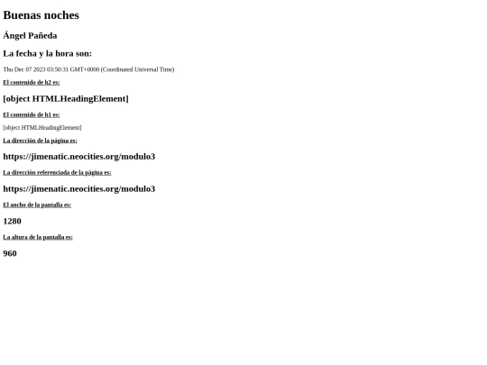modulo3 screenshot
