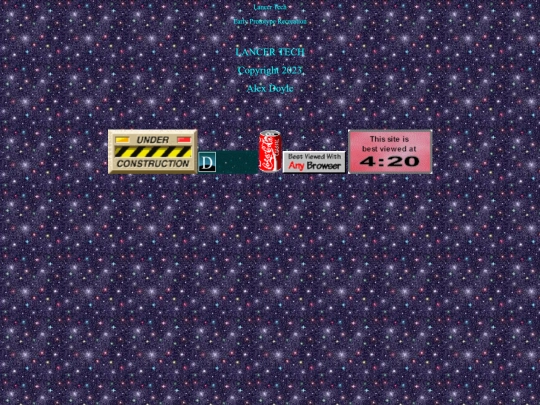 Lancer Tech Protoype recreation screenshot