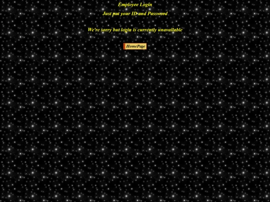 Login screenshot