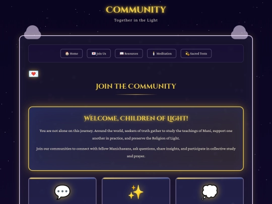 community screenshot