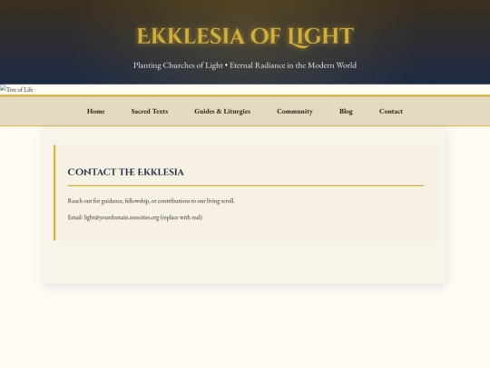 contact screenshot