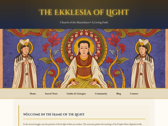 manichaean_site screenshot
