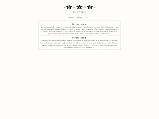 test/testsite screenshot
