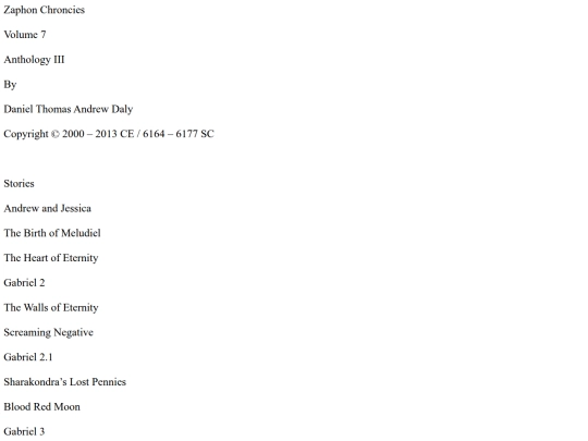 anthologyIII screenshot
