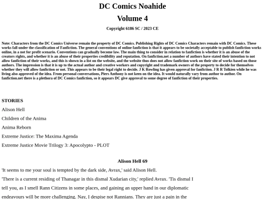 dccomicsnoahidevolumefour screenshot