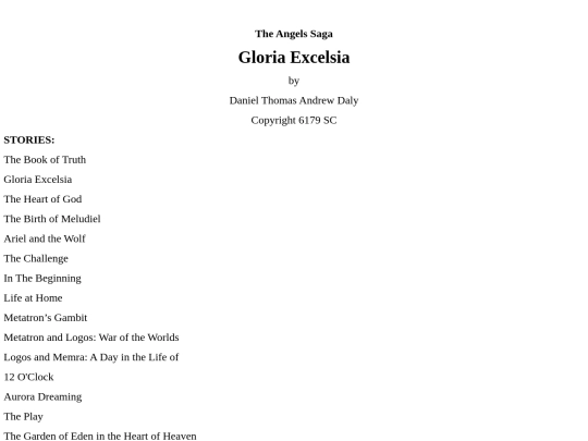 gloriaexcelsia screenshot