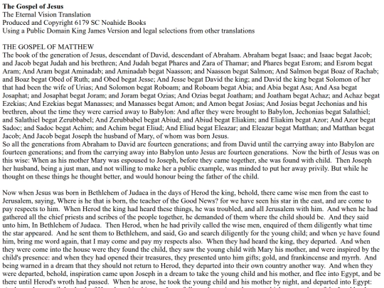 gospelofjesus screenshot