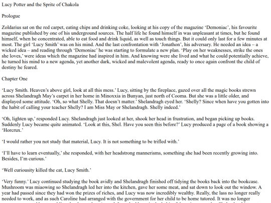lucypotterandthespriteofchakola screenshot