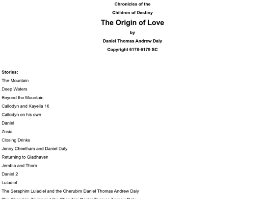 theoriginoflove screenshot