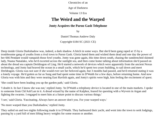 theweirdandthewarped screenshot
