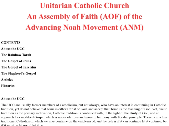 unitariancatholicchurch screenshot