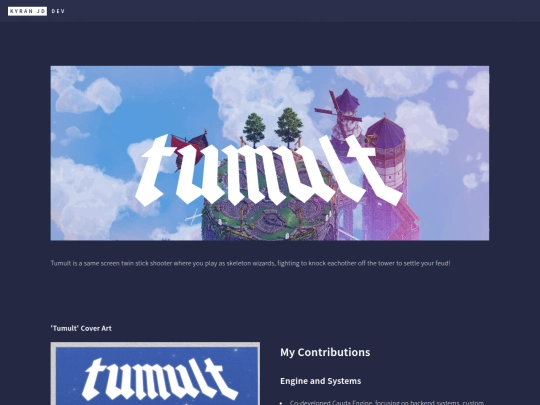 tumult screenshot