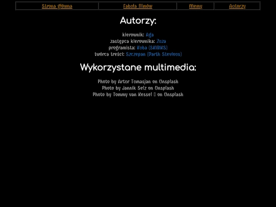 credits screenshot