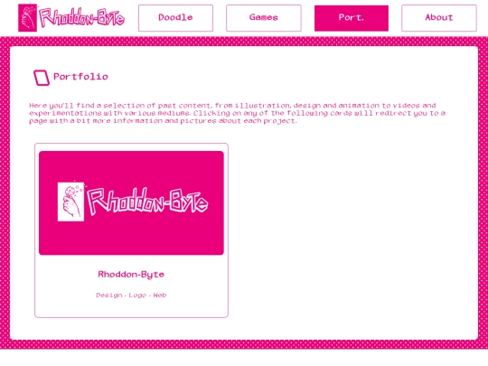 portfolio screenshot
