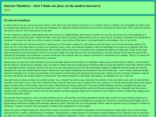 manifesto screenshot